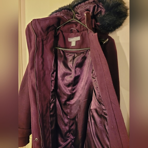 Plum purple Suzy Shier winter coat - Picture 4 of 5